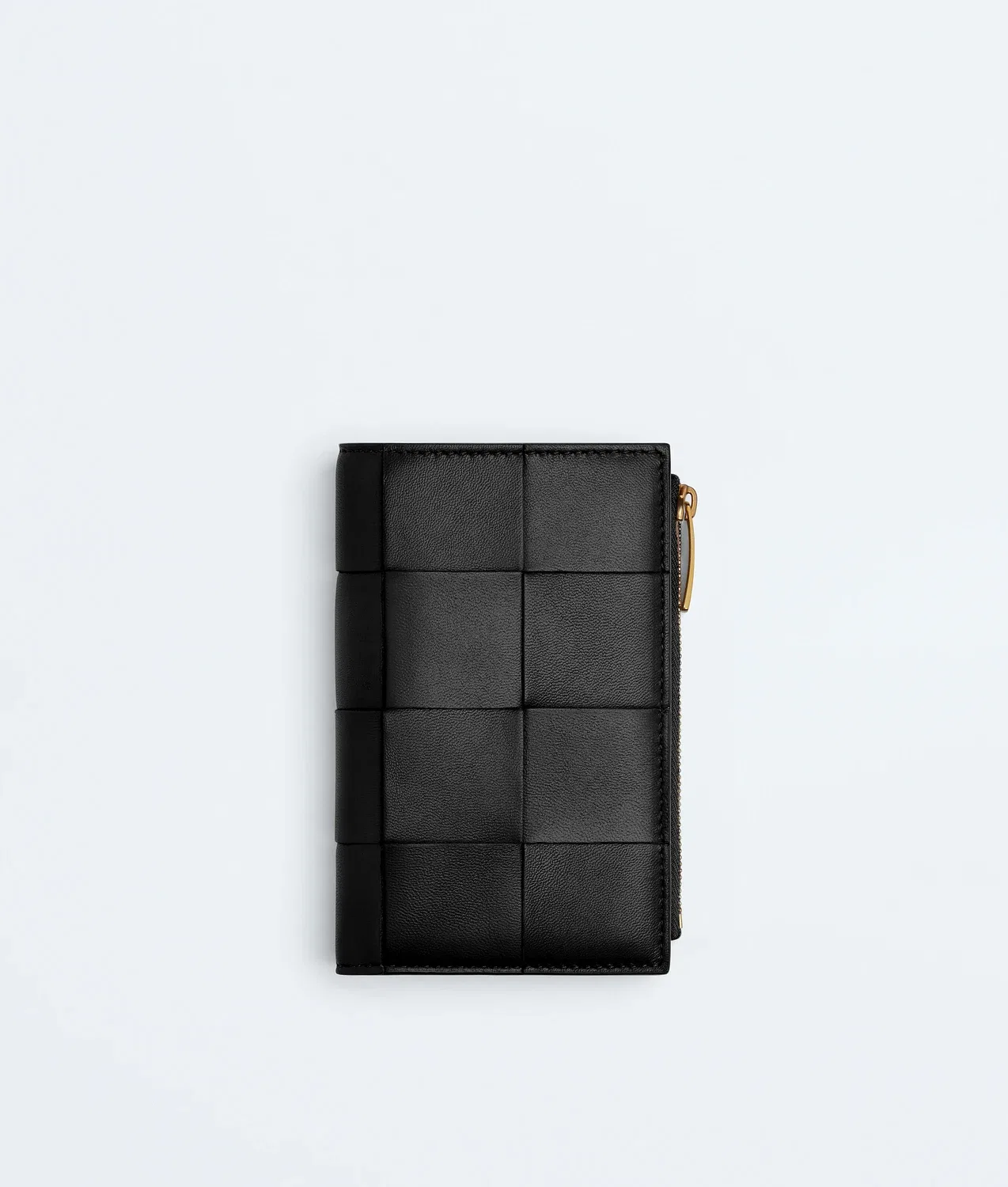Cassette Medium Bi-Fold Wallet BOTTEGA VENETA, черный