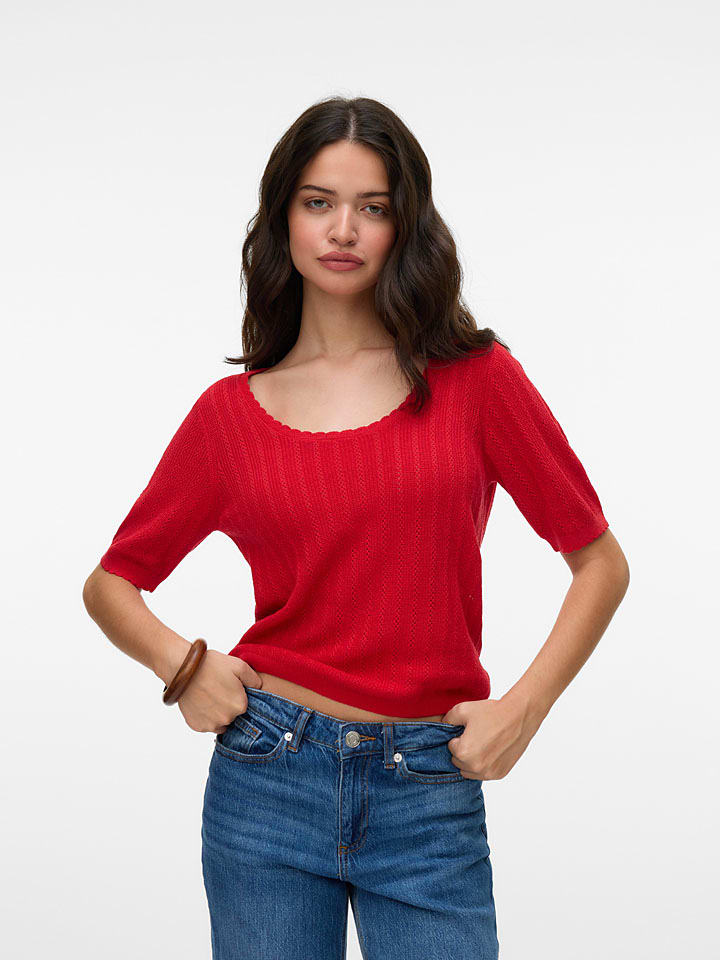 

Футболка Vero Moda, красный