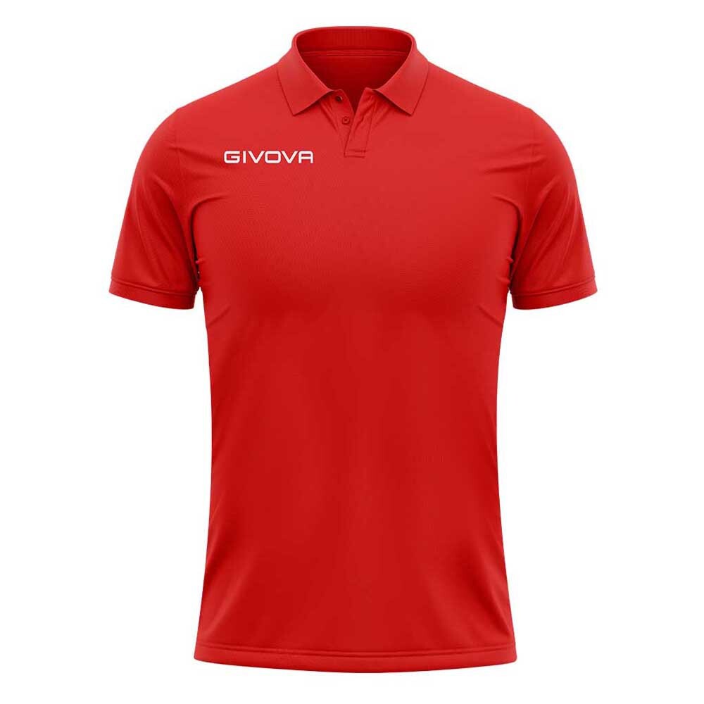

Поло с коротким рукавом Givova Summer, красный