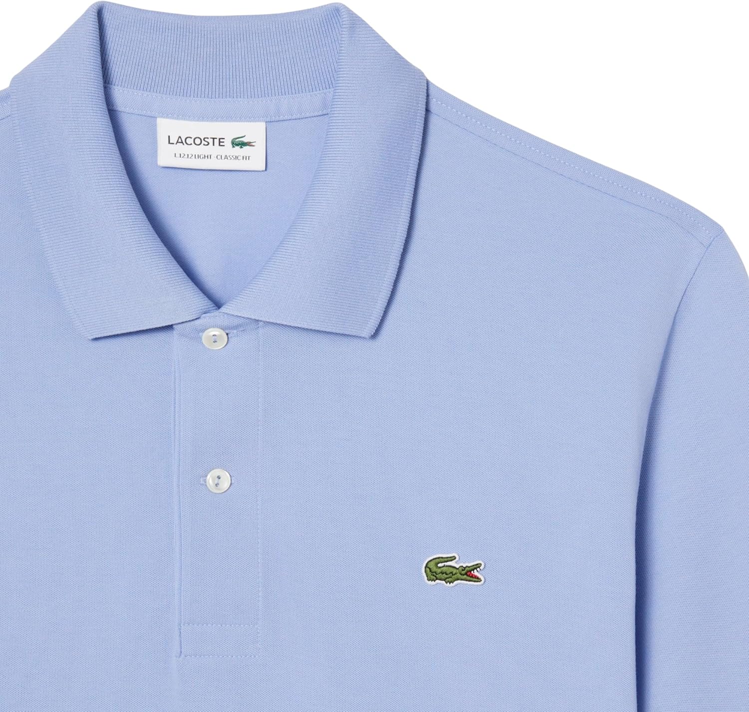 Lacoste мужская классическая футболка-поло L.12.12 из легкого пике, Delphinium — фото 2