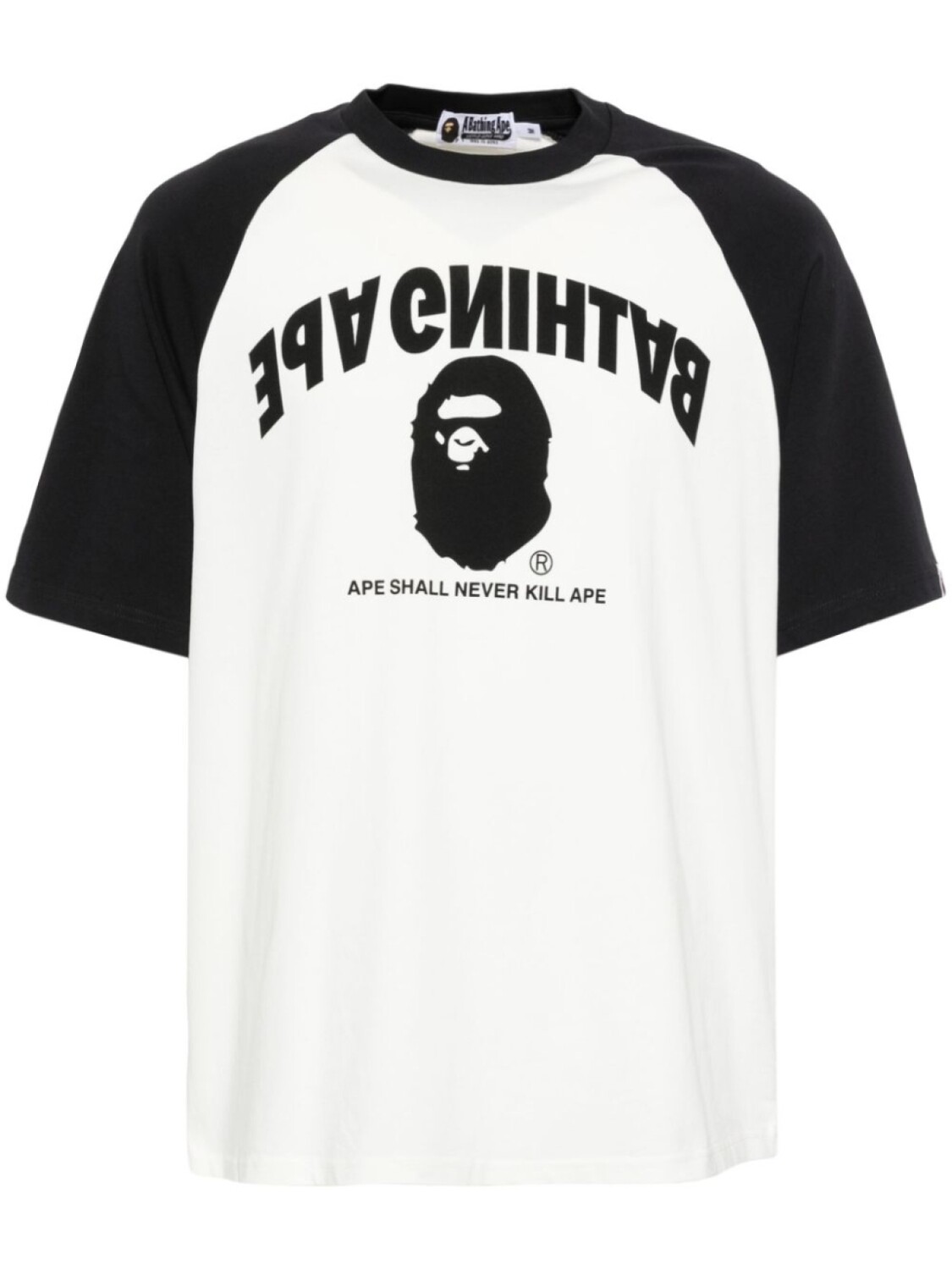 

Футболка College с рукавами реглан A BATHING APE