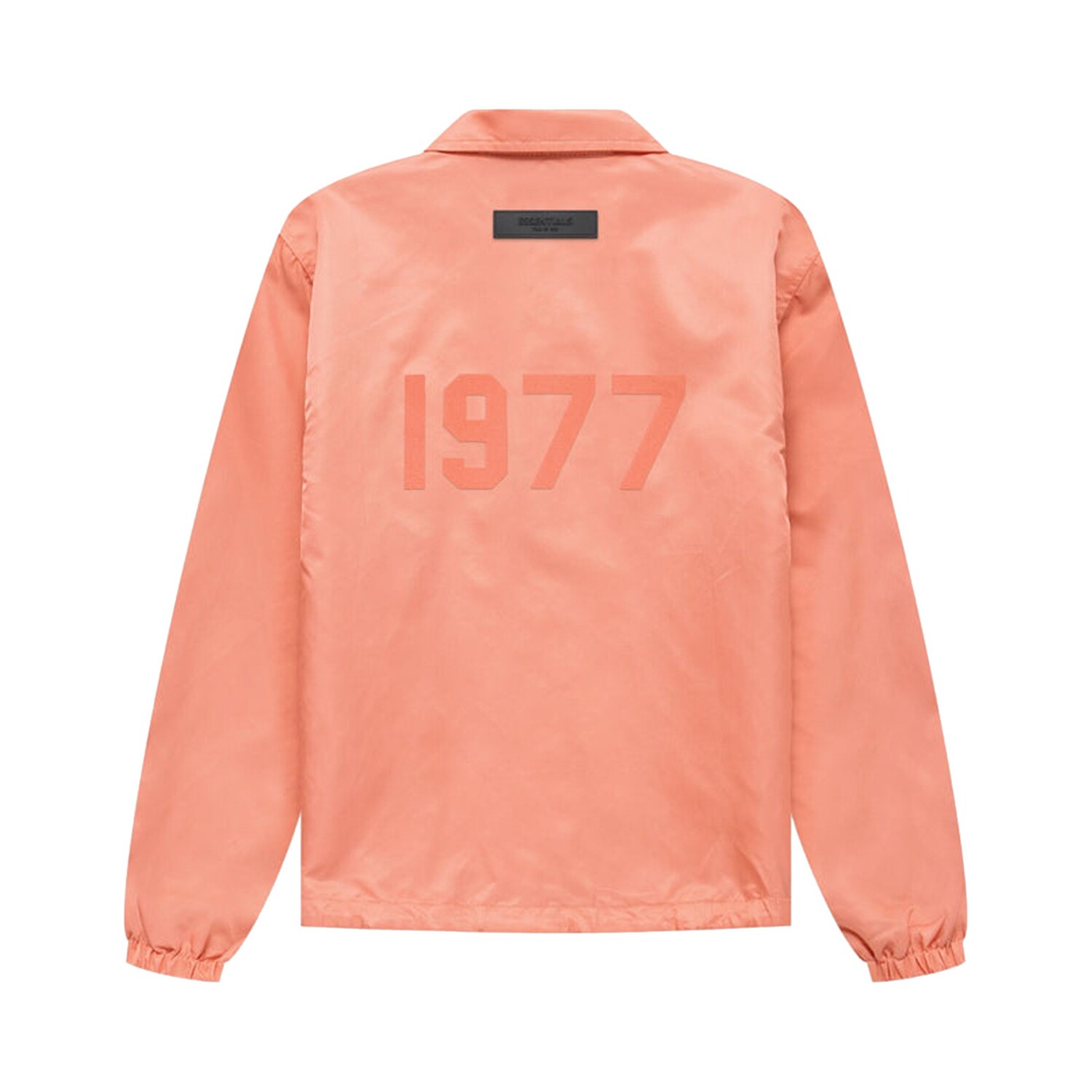 Детская нейлоновая спортивная куртка Fear of God Essentials, цвет Коралл — фото 2