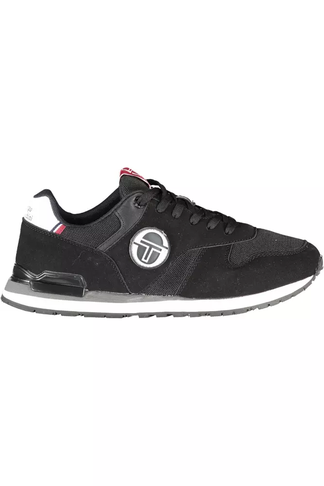 

Черные мужские кроссовки из полиэстера Sergio Tacchini