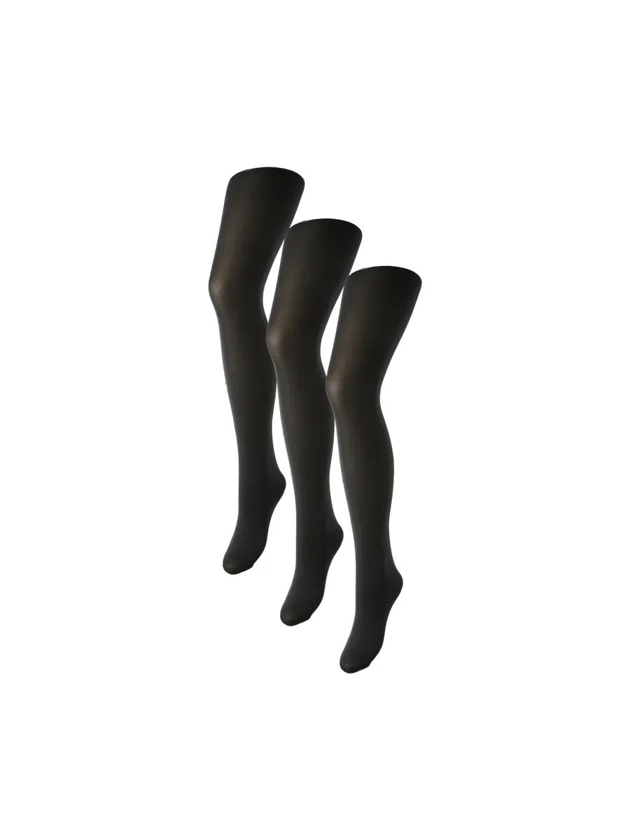 

Колготки шт. "PCNEW NIKOLINE 40 DEN 3 PACK TIGHTS NOOS " (упаковка, 3 шт.) Pieces, черный