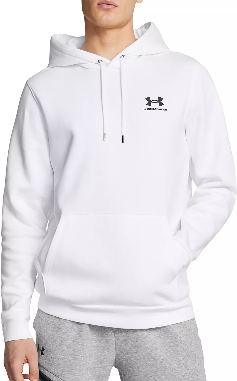 

Мужская флисовая толстовка Under Armour Icon, белый/черный