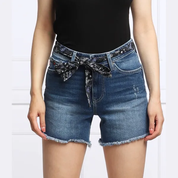 

Узкие шорты Superdry, синий
