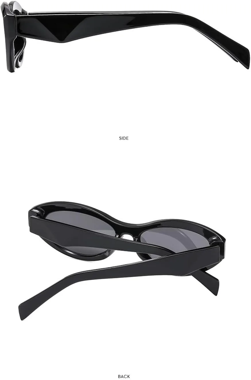 

Солнцезащитные очки для покупок, поездок на работу, в маленькой оправе, мужские, для активного отдыха, женские, декоративные солнцезащитные очки Generic, Black