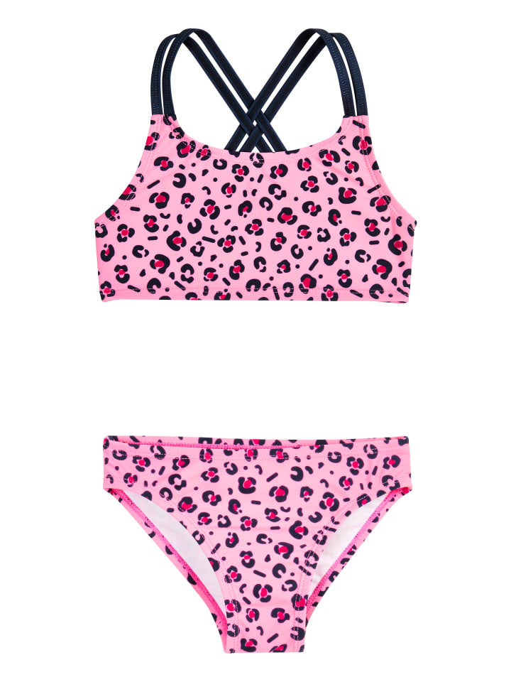 

Бикини Playshoes UV-Schutz Bikini Leo-Print, розовый