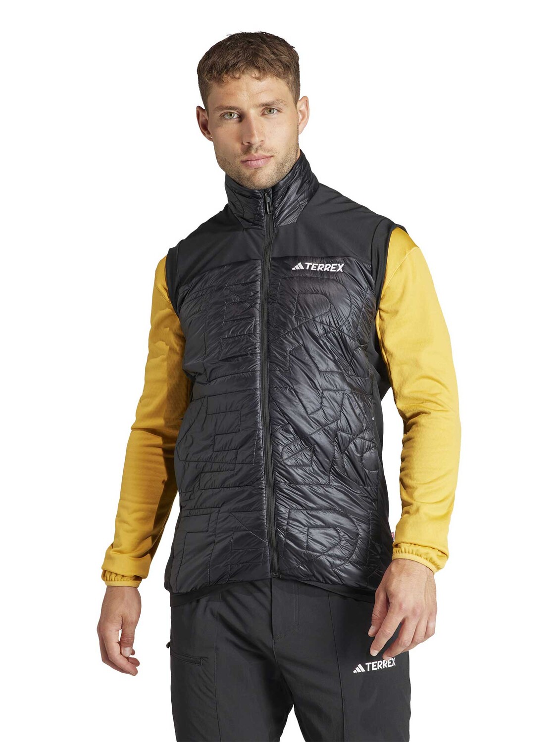 

Утепленный жилет Adidas Performance Terrex Xperior Varilite Hybrid PrimaLoft Vest, черный