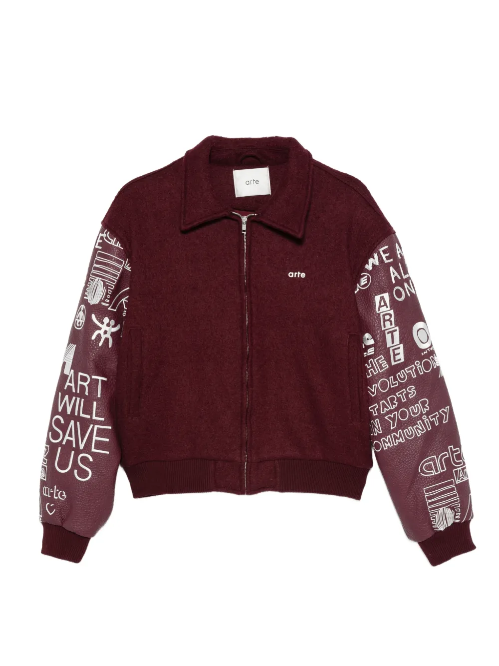

Куртка с логотипом Arte Antwerp, красный