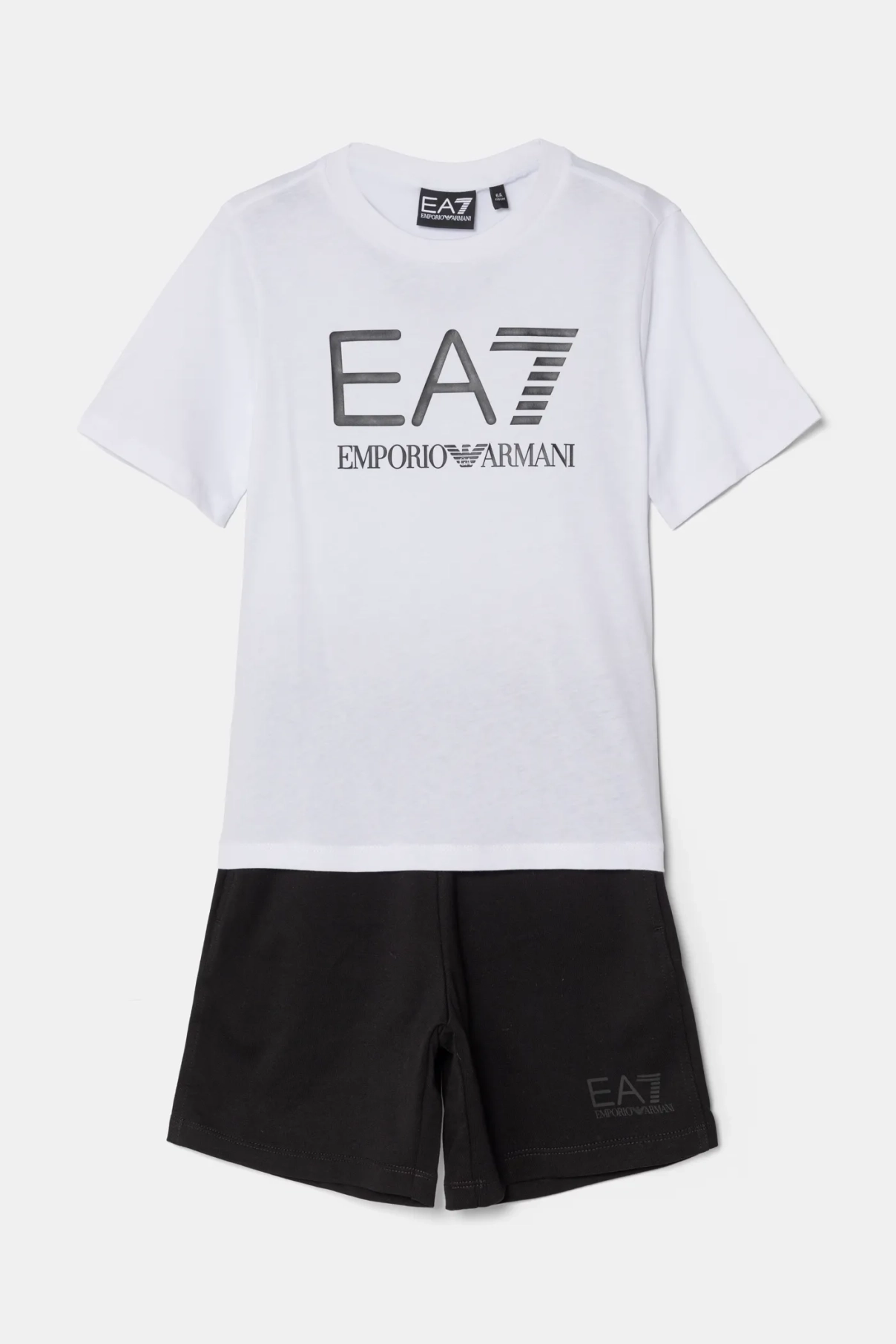 

Детский шерстяной комплект EA7 Emporio Armani, белый