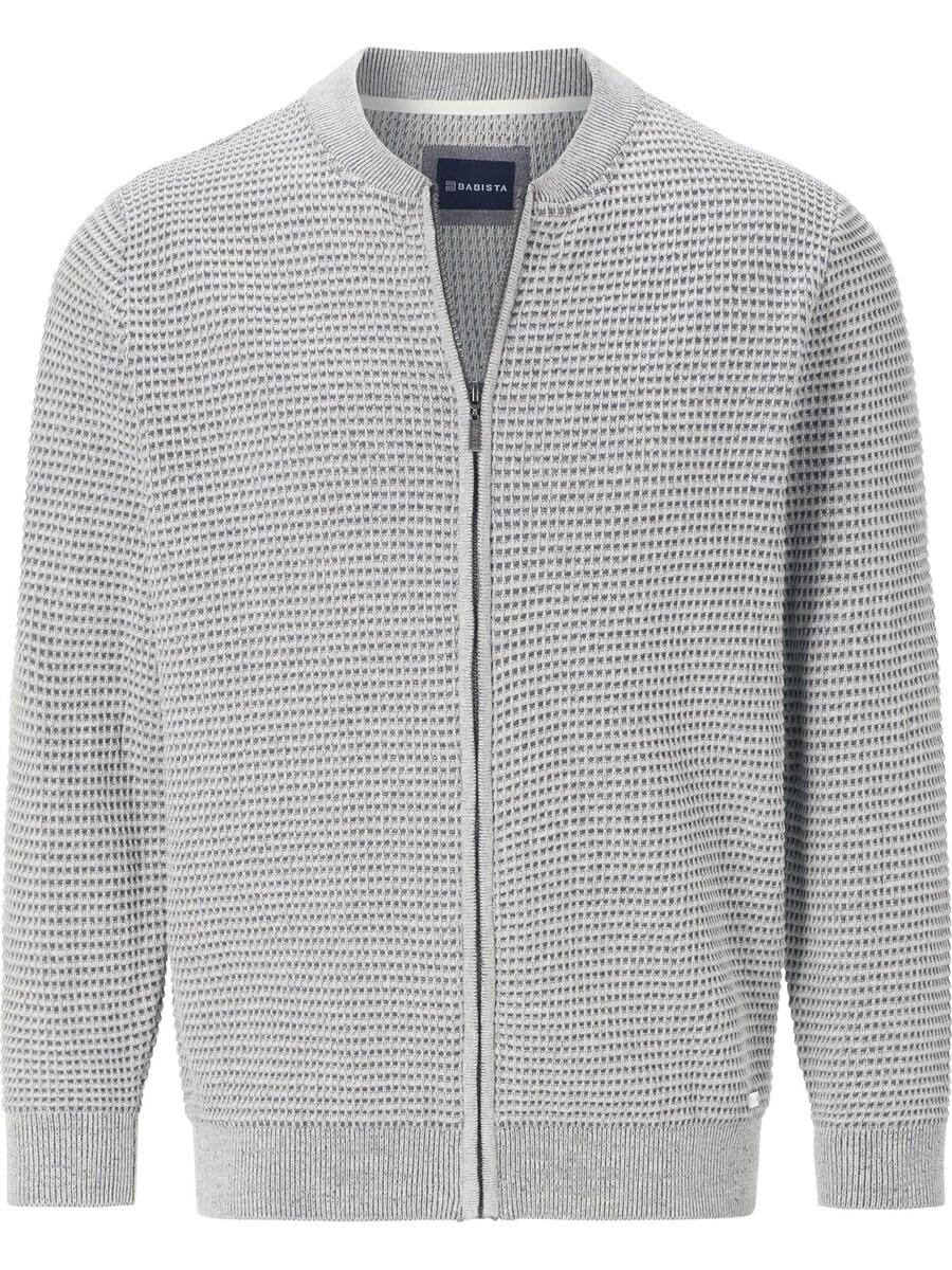 

Вязаный кардиган BABISTA Knit Cardigan Velentto, серый