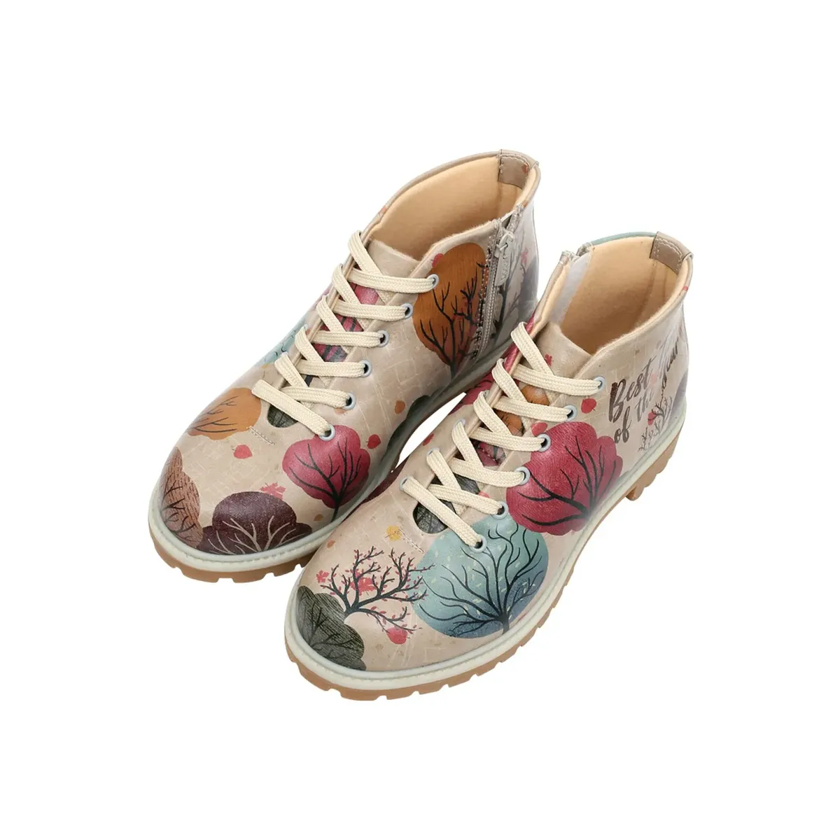 DOGO Boots "Женские укороченные ботинки Лучшее время года Веганские женские ботинки /", Веган, цвет Natur