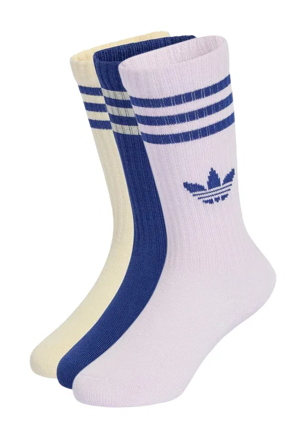 Носки 3S crew s 6p k Adidas Originals, победоносный синий, теплая ваниль, лавандовый