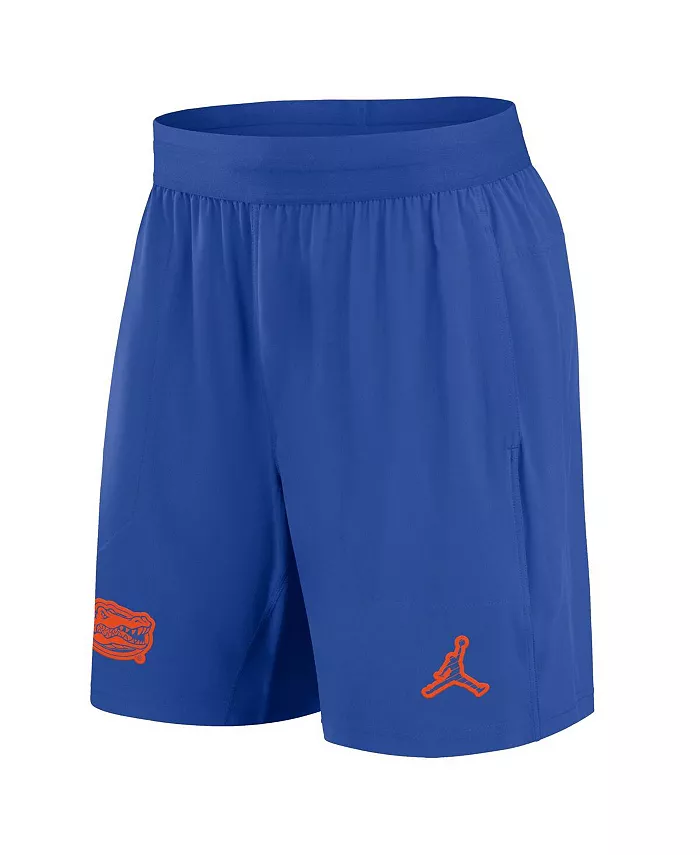 Мужские шорты для тренировок Royal Florida Gators 2024 Sideline Performance Shorts Jordan — фото 2