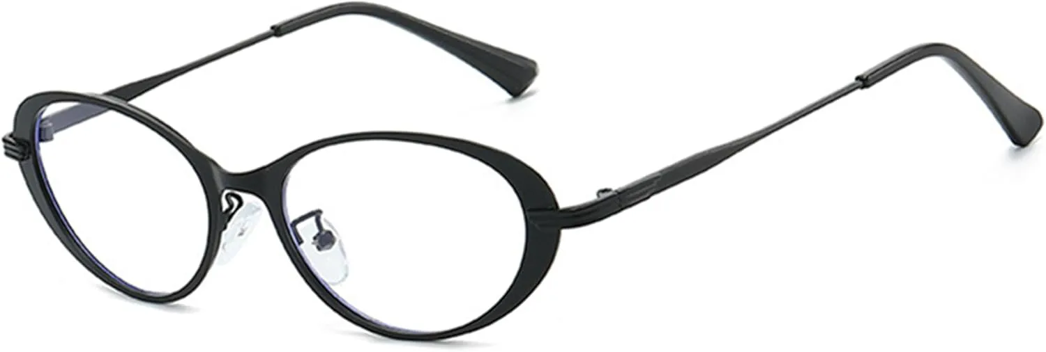 

Женские и мужские солнцезащитные очки Bullabulling, маленькие, в стиле Y2K, узко-овальные, винтажные, ретро, ​​80-х и 90-х, с защитой от ультрафиолета UV400, Black