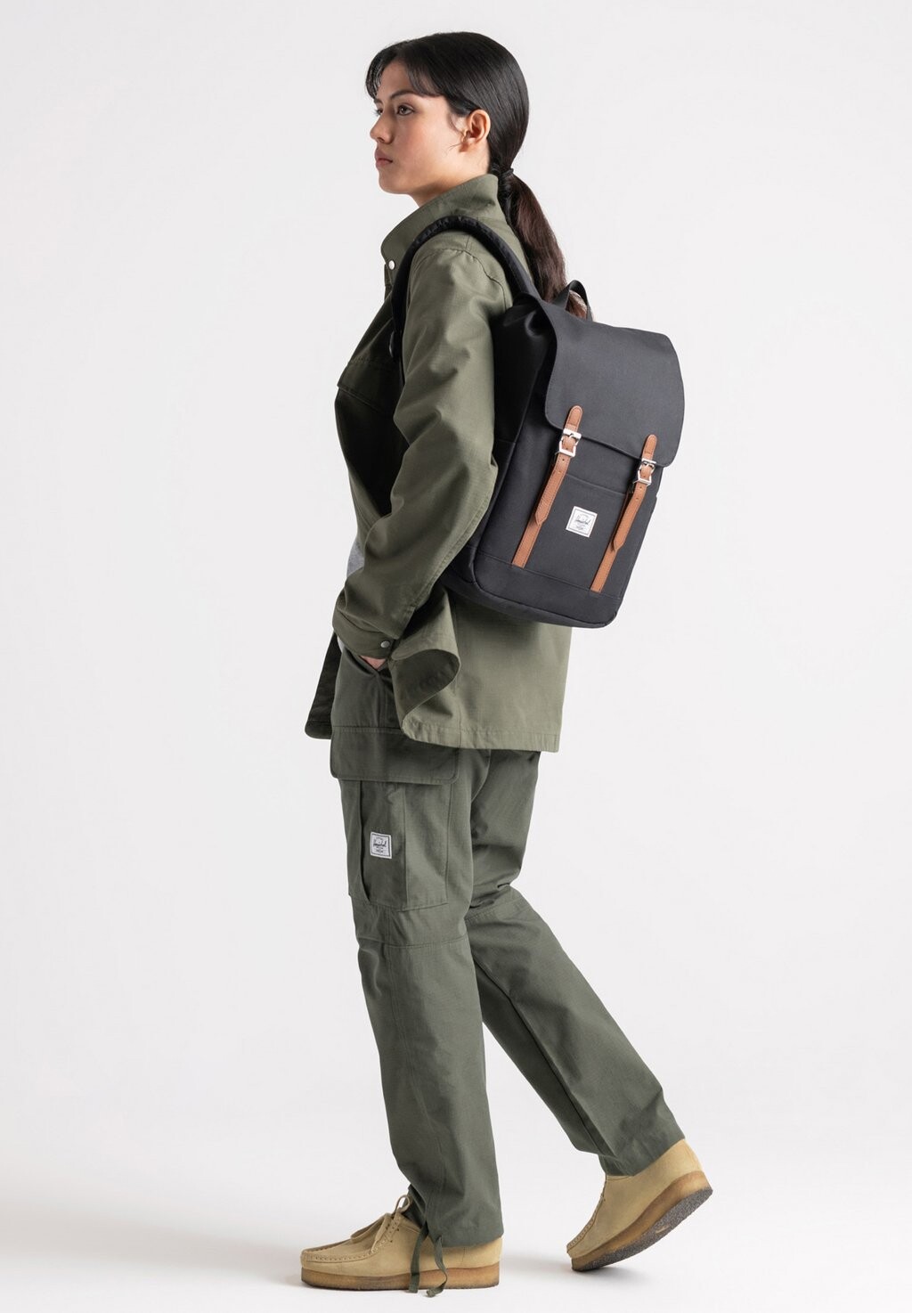 

Рюкзак Retreat Small Herschel, черный