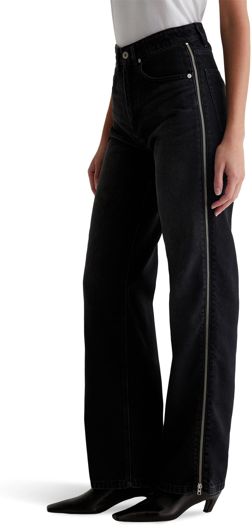 

Джинсы AG Jeans Kora High-Rise Wide Leg in Demure, цвет Demure