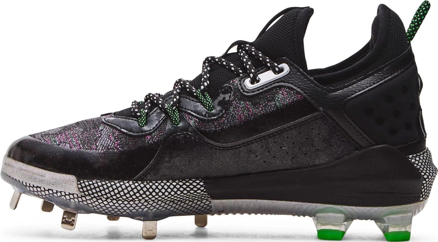 

Under Armour мужские бейсбольные бутсы UA Harper 8 Low ST - высокая энергоотдача и максимальное сцепление, Black/Metallic Silver - 001