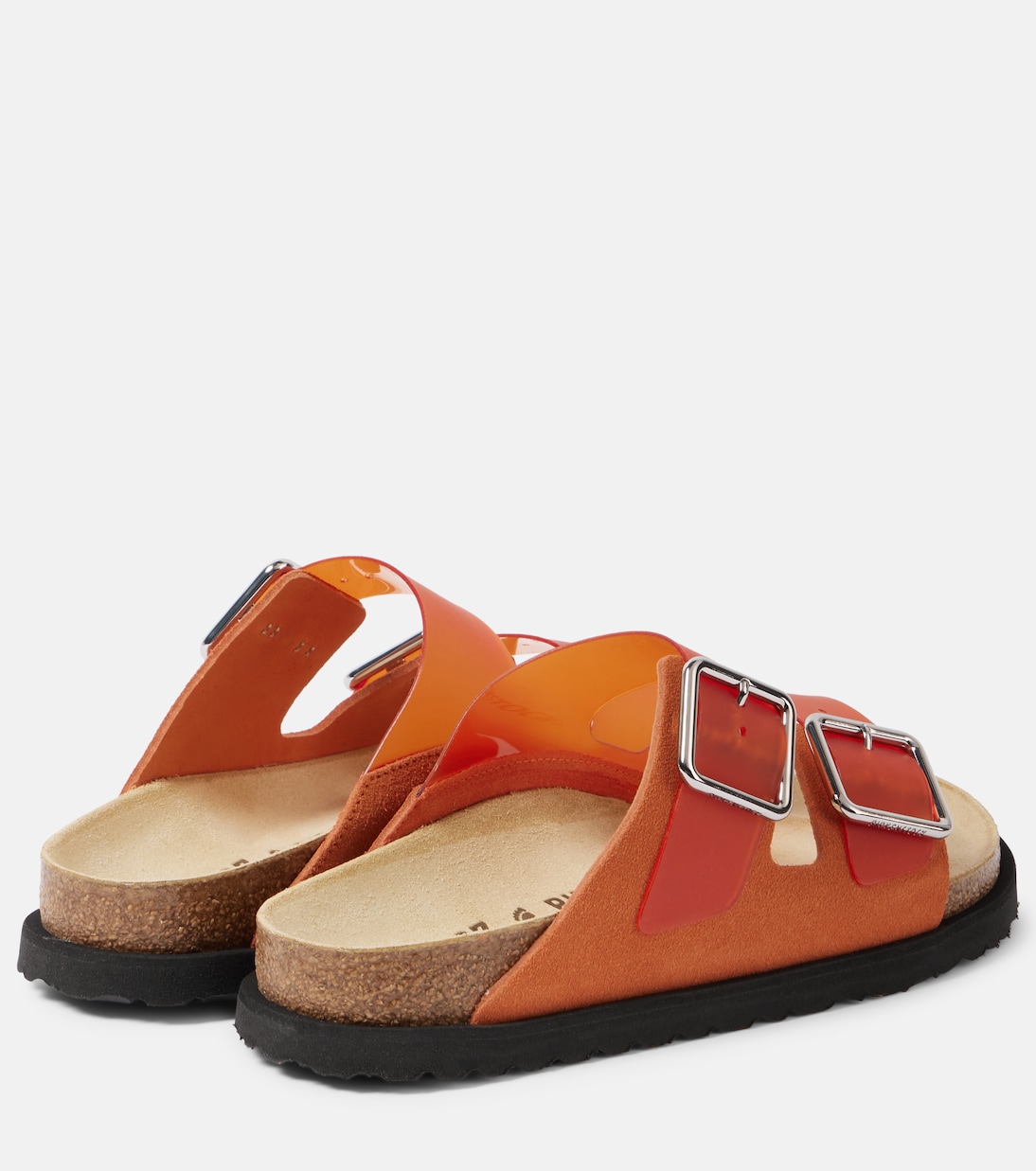 Сандалии из ПВХ Аризона Birkenstock 1774, Vibrant Orange — фото 3