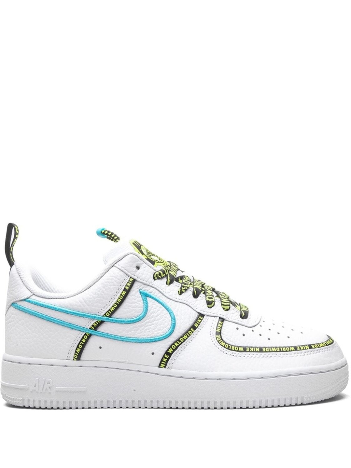 

Кроссовки Air Force 1 '07 PRM Worldwide Nike, белый