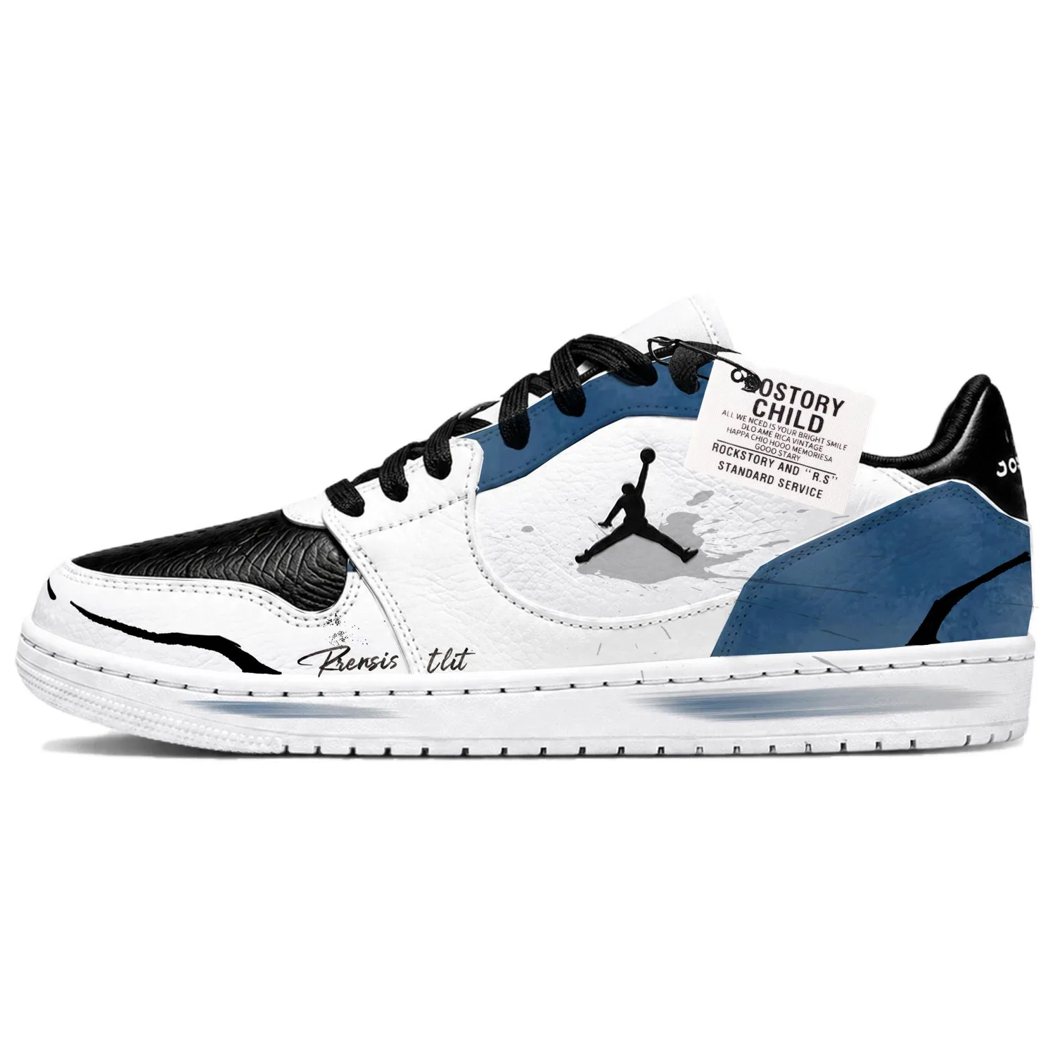Скейтбордические кроссовки Jordan COURT CONNECT Navy Blue