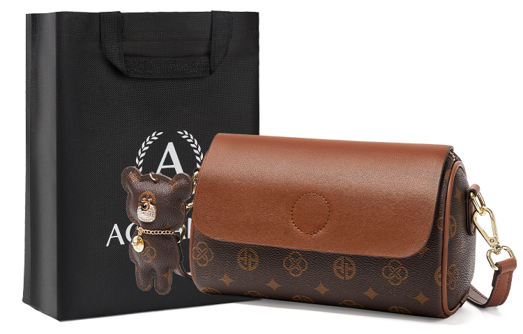 

Сумка через плечо AOKANG, кофейная