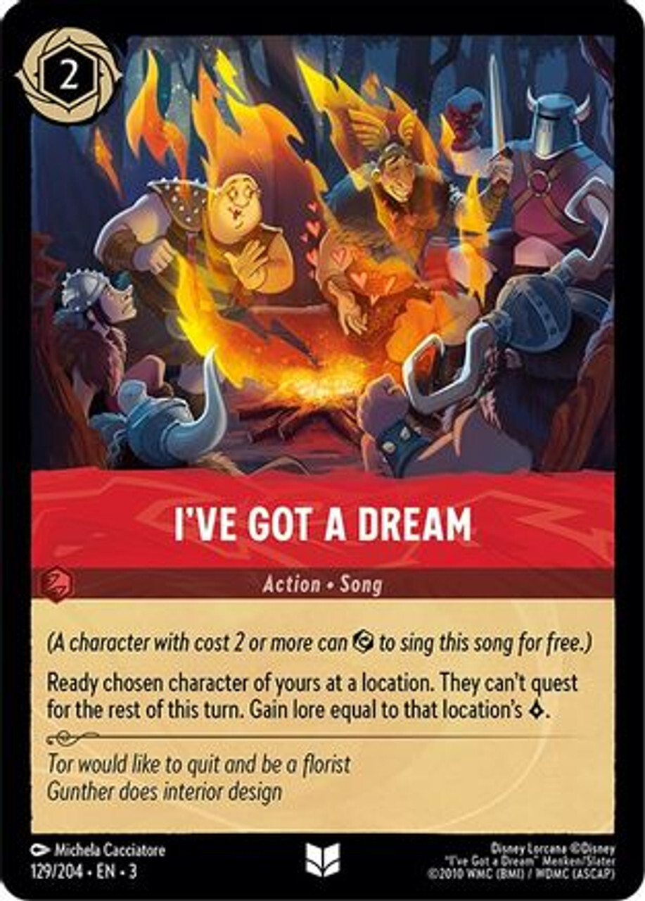

Карточная игра I've Got a Dream (129/204) - Into the Inklands
