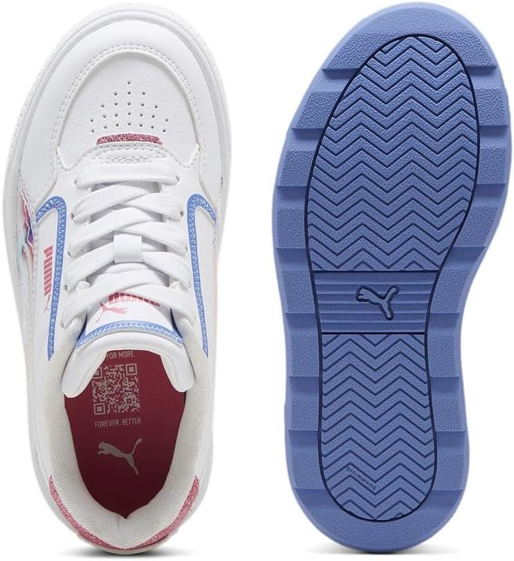 Детские кроссовки Puma Unisex-Child 39074902, белый/розовый/голубой — фото 4