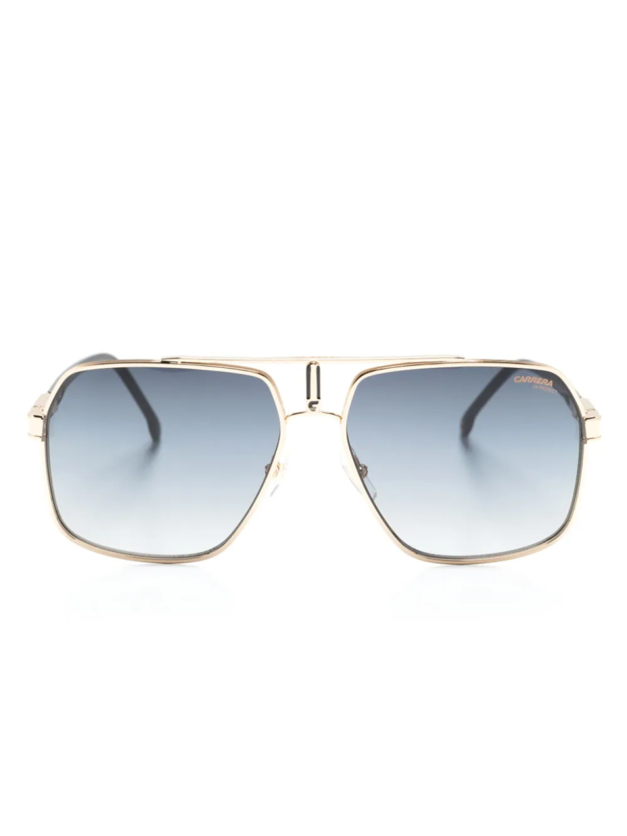 

Carrera солнцезащитные очки Carrera в квадратной оправе, золотой