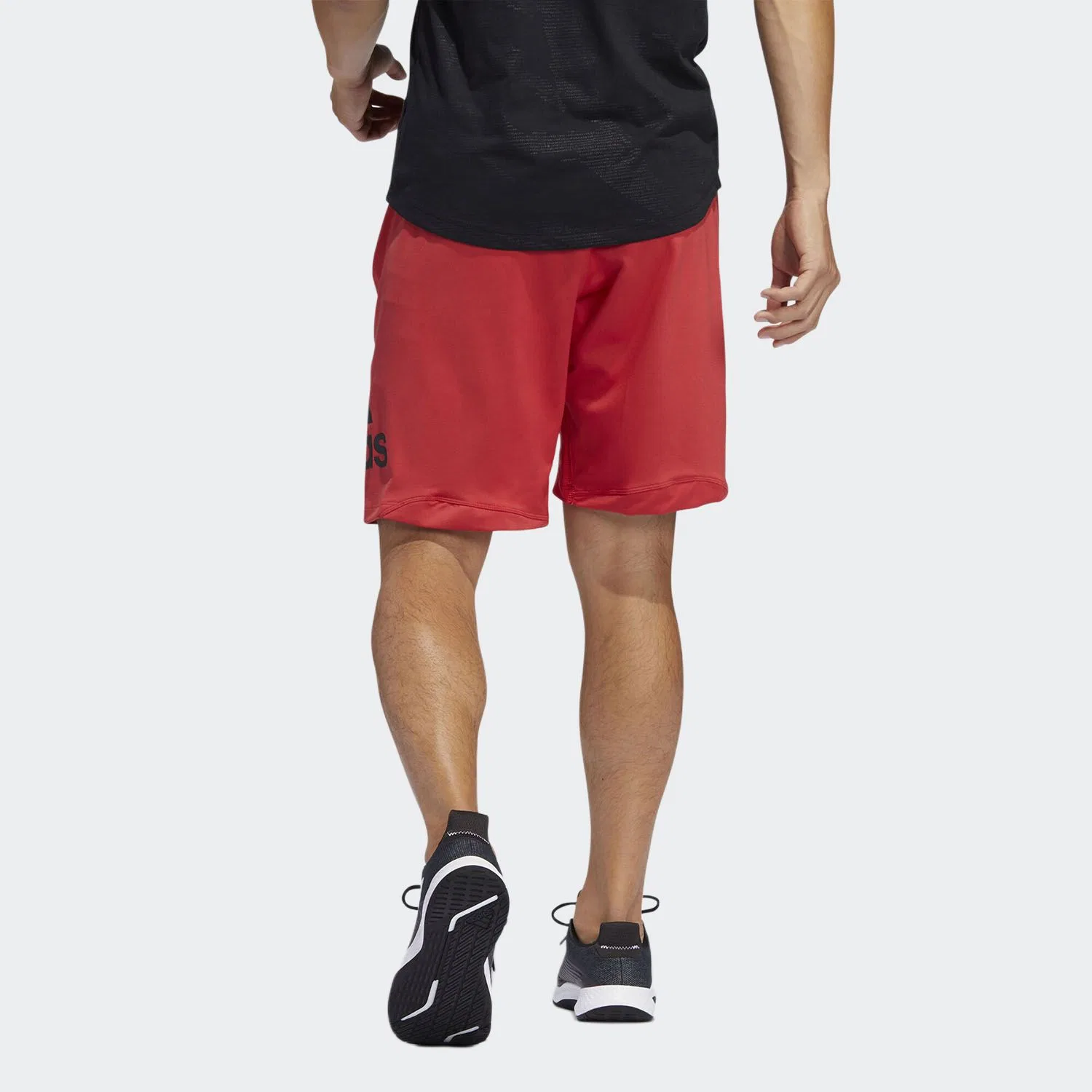 Спортивные шорты Adidas Red/Black — фото 4