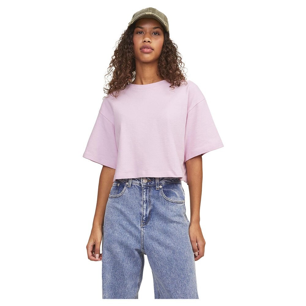 

Футболка с коротким рукавом Jack & Jones Linie, розовый