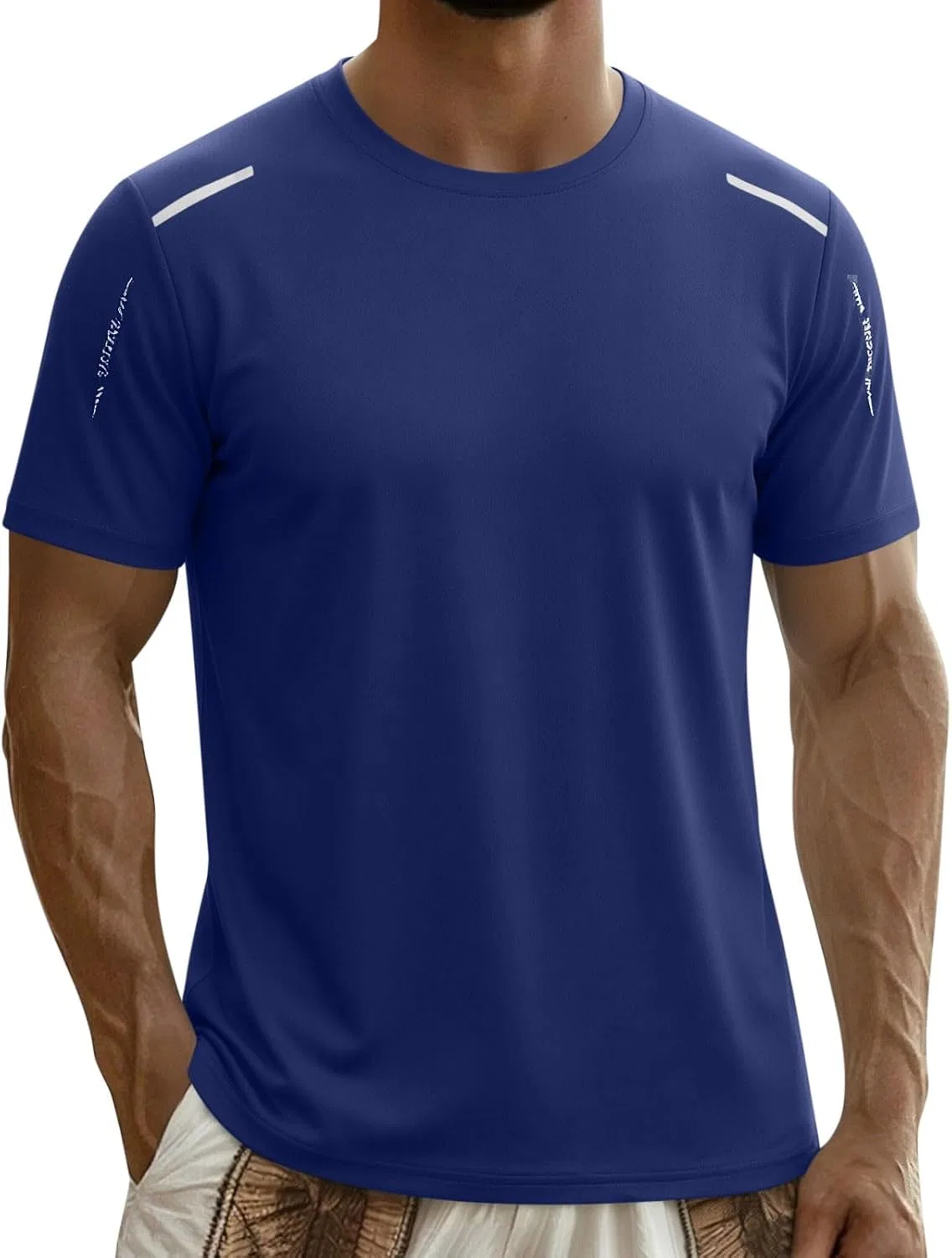 Футболка с коротким рукавом, спортивная, Navy#01