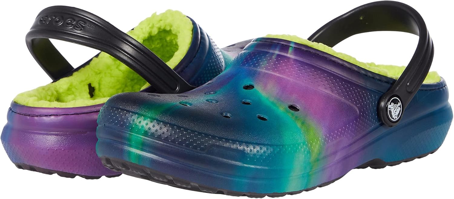 

Детские классические сабо Crocs унисекс с подкладкой, черный