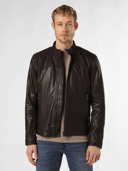 

Кожаная куртка cleary s Joop Jeans, коричневый