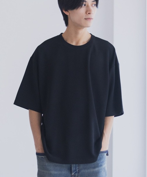 

Футболка с рукавом 5/8, быстросохнущая, вафельная ткань URBAN COLLECTION, черный