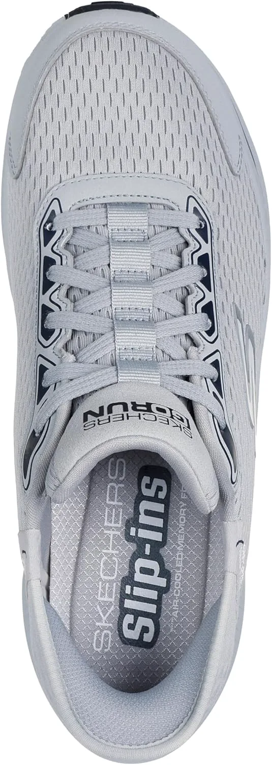 Мужские кроссовки для бега Skechers Go Run Consistent 2.0 Empowered, светло-серый — фото 3