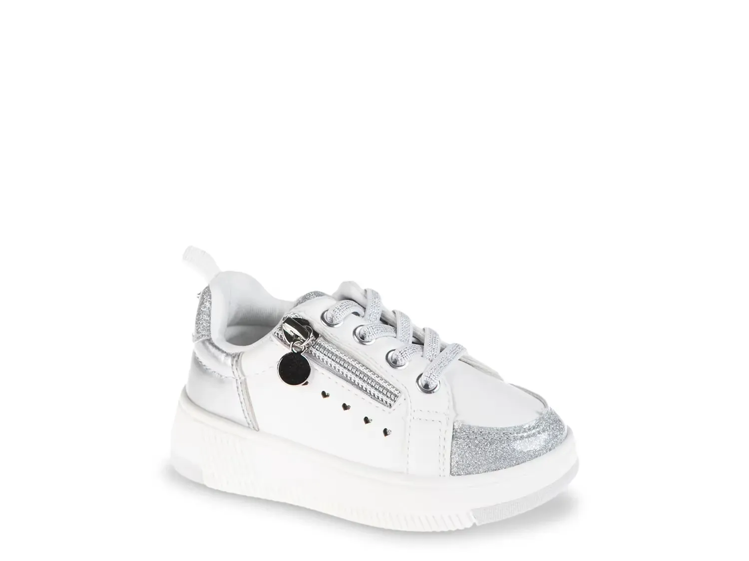 

Пиппа Кроссовки - детские Vince Camuto, White/Silver Metallic