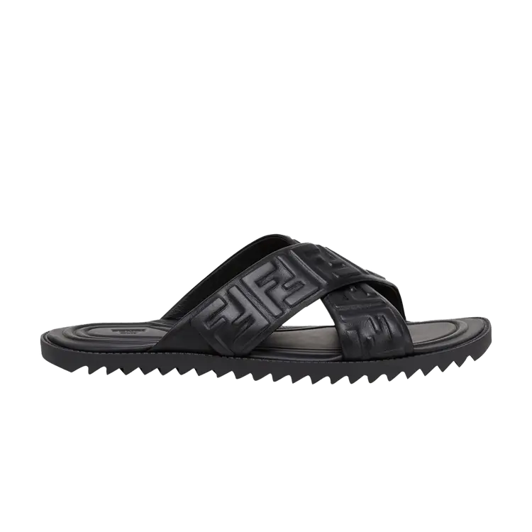 

Кроссовки Fendi Slides Black, черный