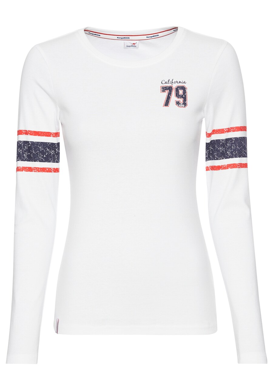 

Лонгслив KangaROOS, White