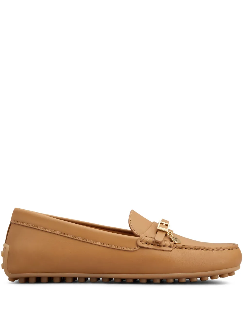 Кожаные лоферы TOD'S, коричневый
