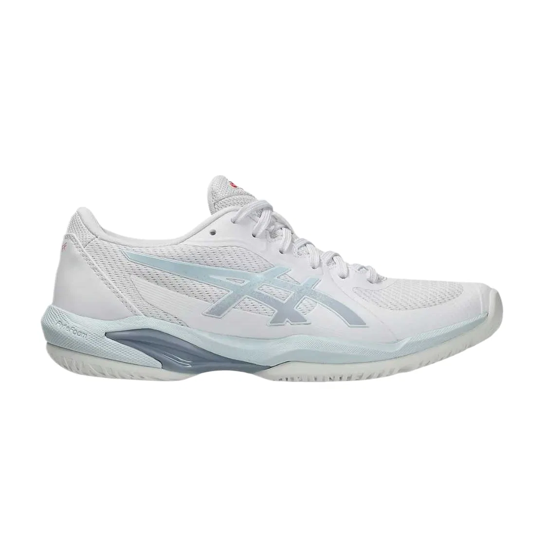 Кроссовки для тенниса ASICS Solution Swift FF 2 бело-голубые — фото 3