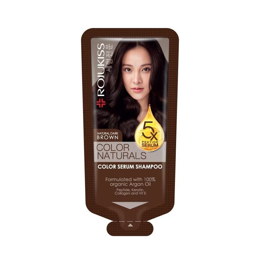 

Rojukiss Color Naturals Шампунь-сыворотка 30 мл. Темно-Brown цвет, Brown