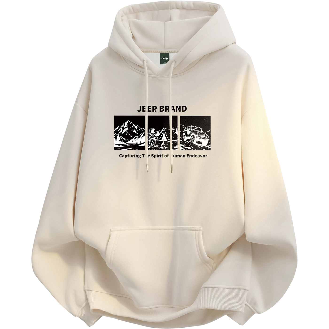 

Свитшот для верховой езды Casual Collection Unisex Jeep, оранжевый (fleece-lined)