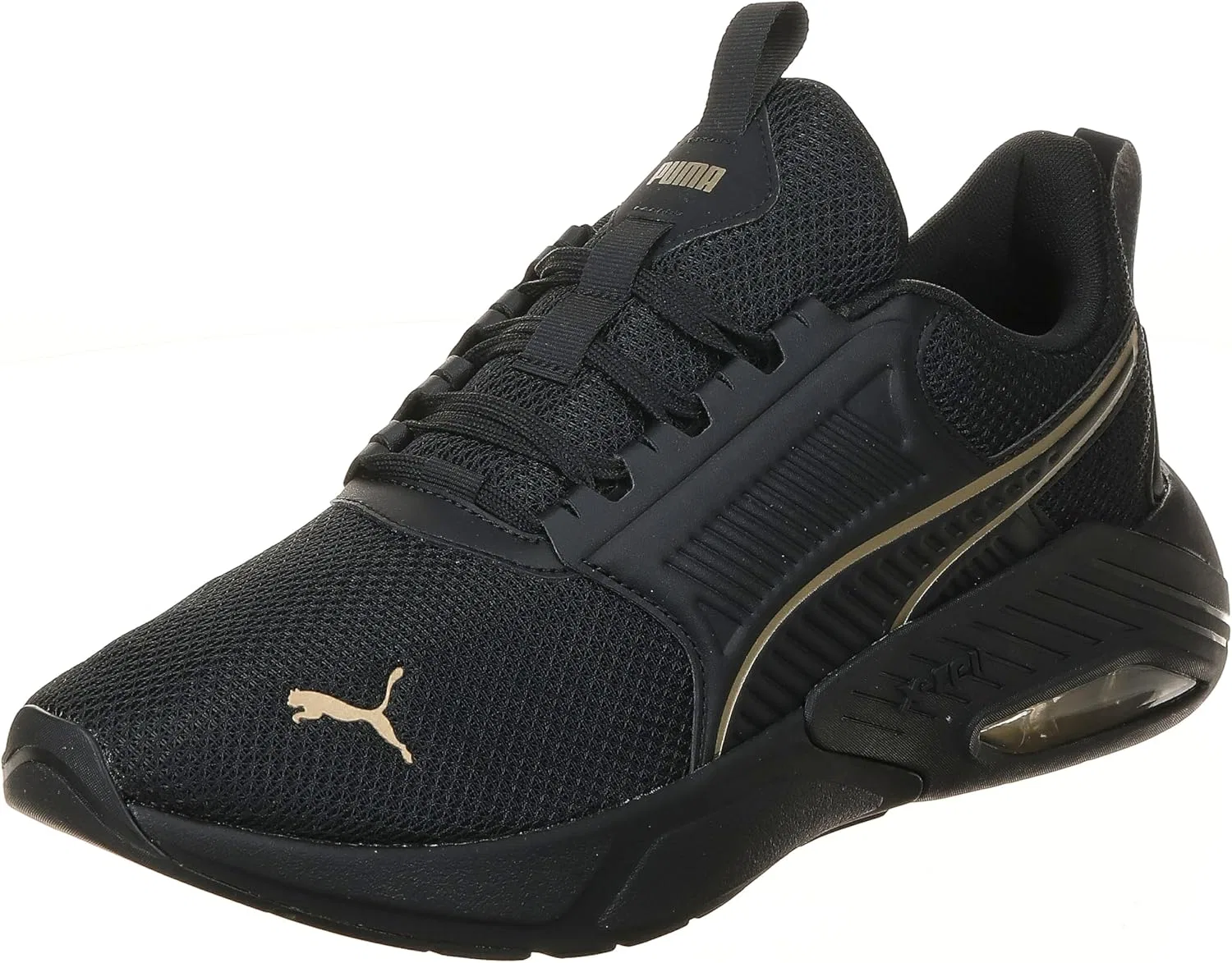 Кроссовки для бега Puma Unisex X-Cell Nova FS Street Running Shoe, Puma Black Gold — фото 3