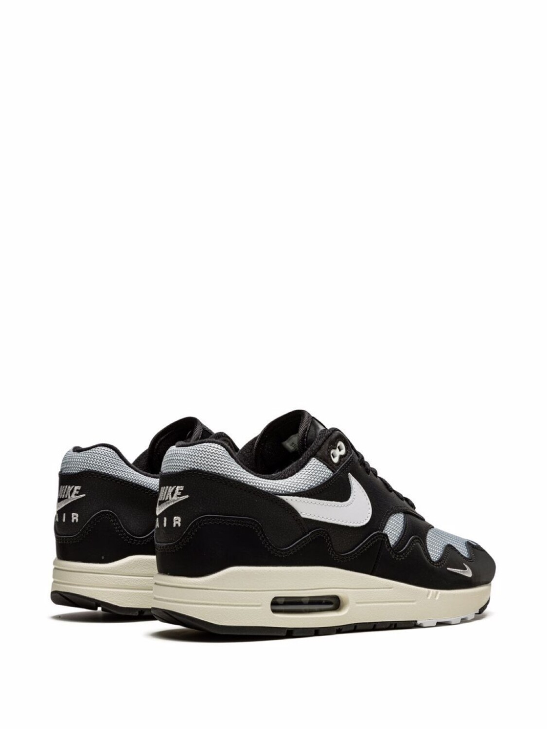 Nike кроссовки Air Max 1 из коллаборации с Patta, черный — фото 3
