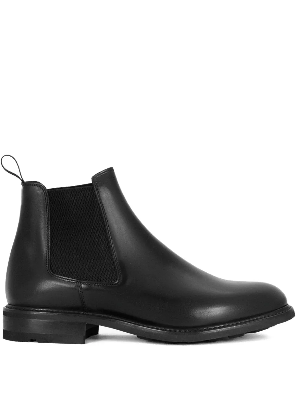 

Ботинки 303-K1 с эластичными вставками и петелькой для надевания Berwick Shoes, черный