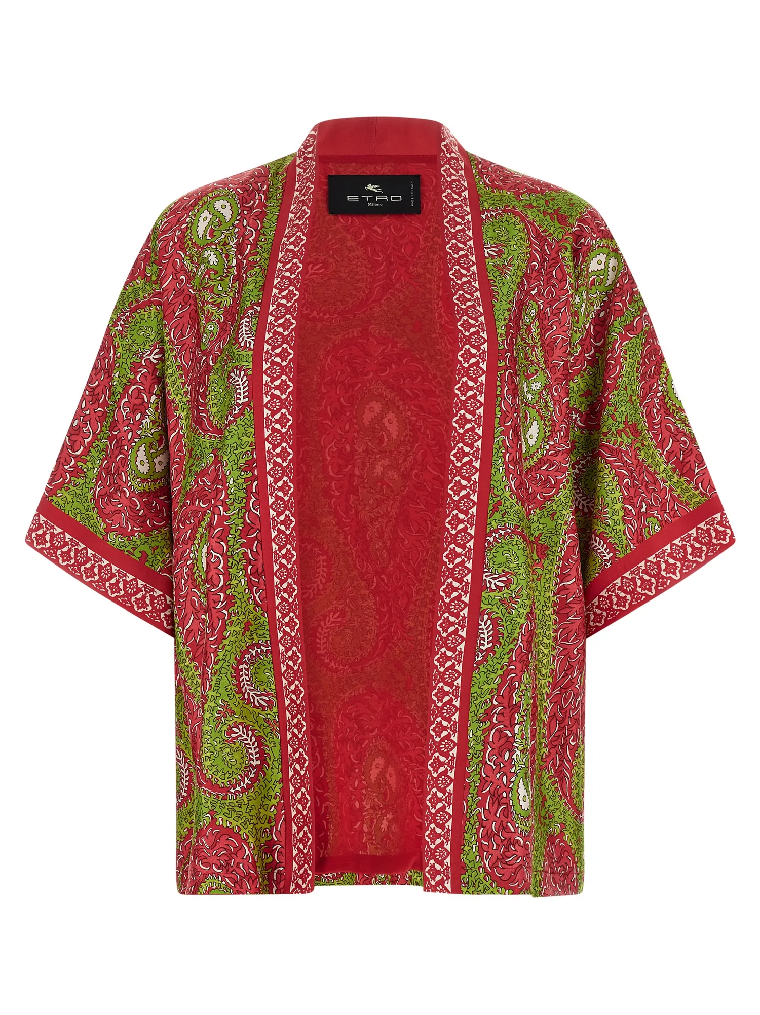 Кеса: Пейсли с листвой ETRO, мультиколор