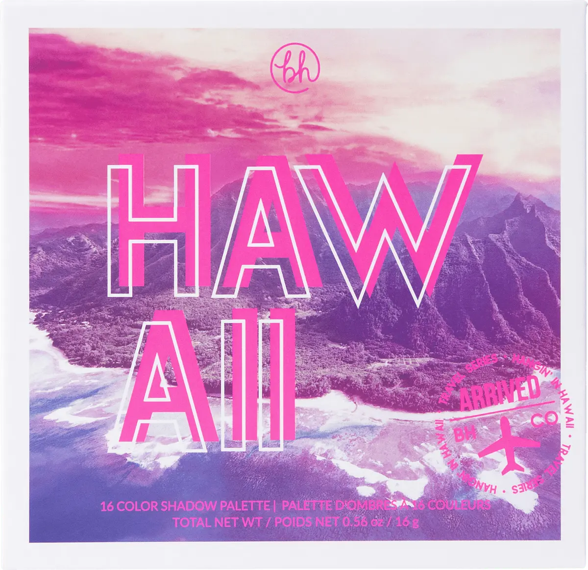 

Палетка теней для век Hangin' In Hawaii 16 г. bh cosmetics