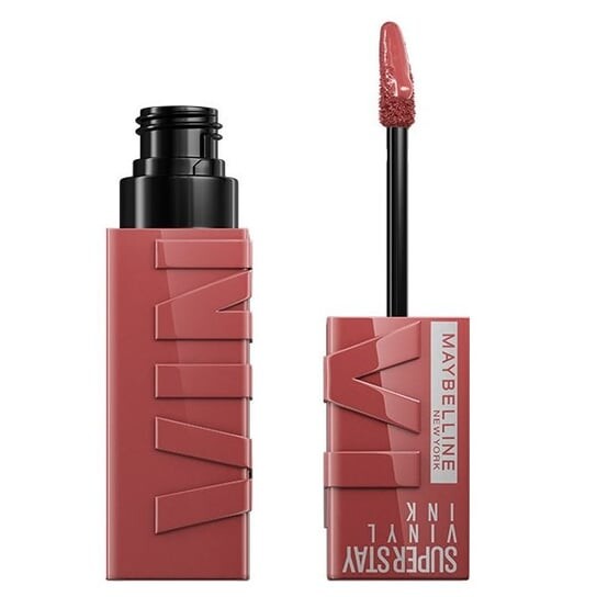 

Виниловая жидкая губная помада 115 Peppy, 4,2 мл Maybelline, Super Stay Vinyl Ink